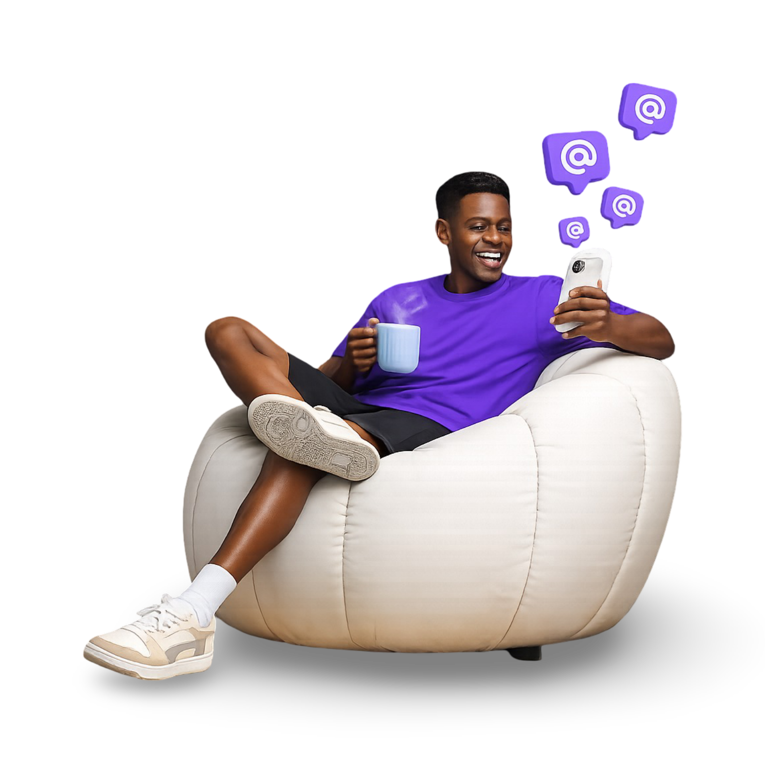 InfluenceMW creator using phone